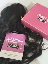 باروكة طبيعي • بني غامق • طول ٥٠-٥٥سم