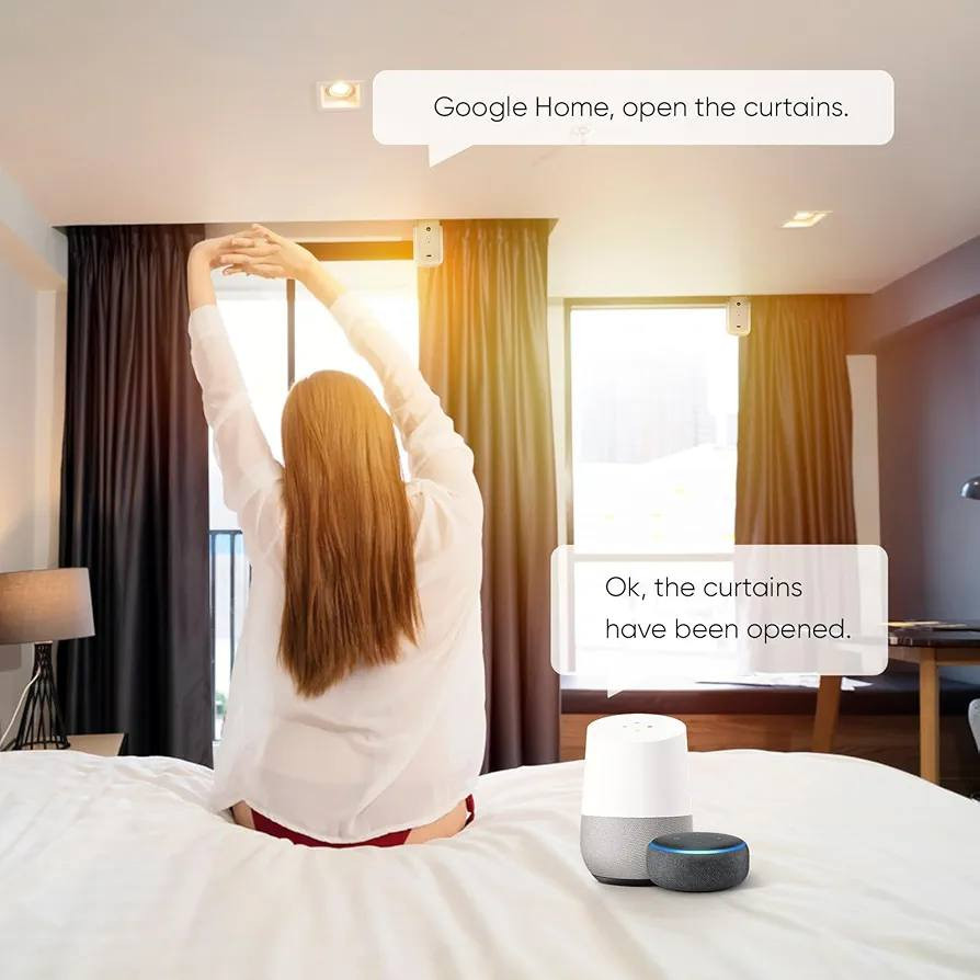 فتاحة ستائر اوتوماتيك ذكية nmoiww، تحكم عبر التطبيق، أوامر صوتية، جهاز تحكم عن بعد، إعداد مؤقت، جهاز ذكي لأتمتة المنزل لفتح الستائر وإغلاقها
قطعه واحدة
السعر 15 الف شامل اجور التوصيل


**إذا كنت صاحب هذا الإعلان وتريد حذفه لأي سبب، رجاءا أرسل رسالة إلى الدعم الفني**