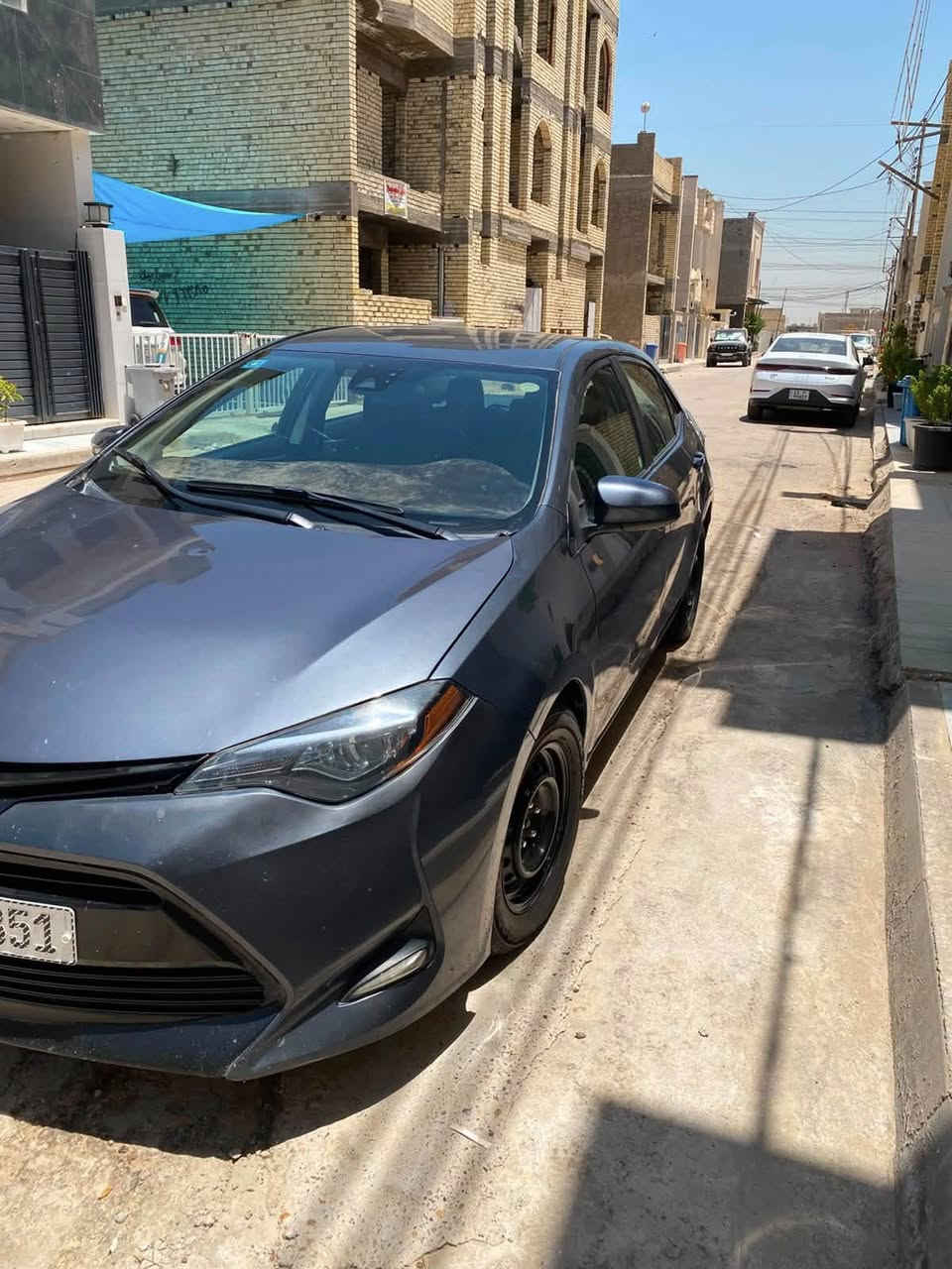 لسلام عليكم 
سياره كورلا 2019 ELللبيع 

الموصفات 
تحكم استيرين
شاشه 
SL
وموصفاته معروفه 
حدايه جديده تخم تاير جديد 
وارد أمريكي حادثه موجوده بل صوره 
للاستفسار ‭0770 039 1481‬ مكان السيارة الدورة

السعر 110 وبيه مجال
