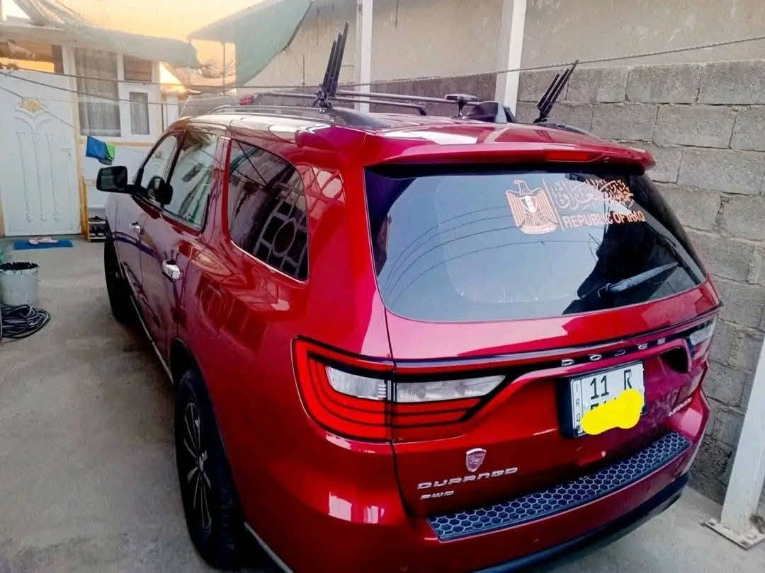 السلام عليكم
دودج دورانكو وارد خليجي موديل 2014 AWD 3.6L

موقع السيارة ميسان العمارة 

مواصفات السيارة لمتد

محرك 6سلندر

كشنات كهربائي

فتحه سلايت

حساس خلفي

كشنات تبريد تدفئه

تدفئه ستيرن

ويل 20+تخم تاير جديد

كير ماوس8نمر

شفتات ستيرن

كشنات جلد بلااد

تشغيل عن بعد

تبريد 6قطع

السيارة كفالة طخات بسيطة شرط الفحص والسونار

السعر 205 وبيها مجال بسيط

للاستفسار ***********
                ***********
