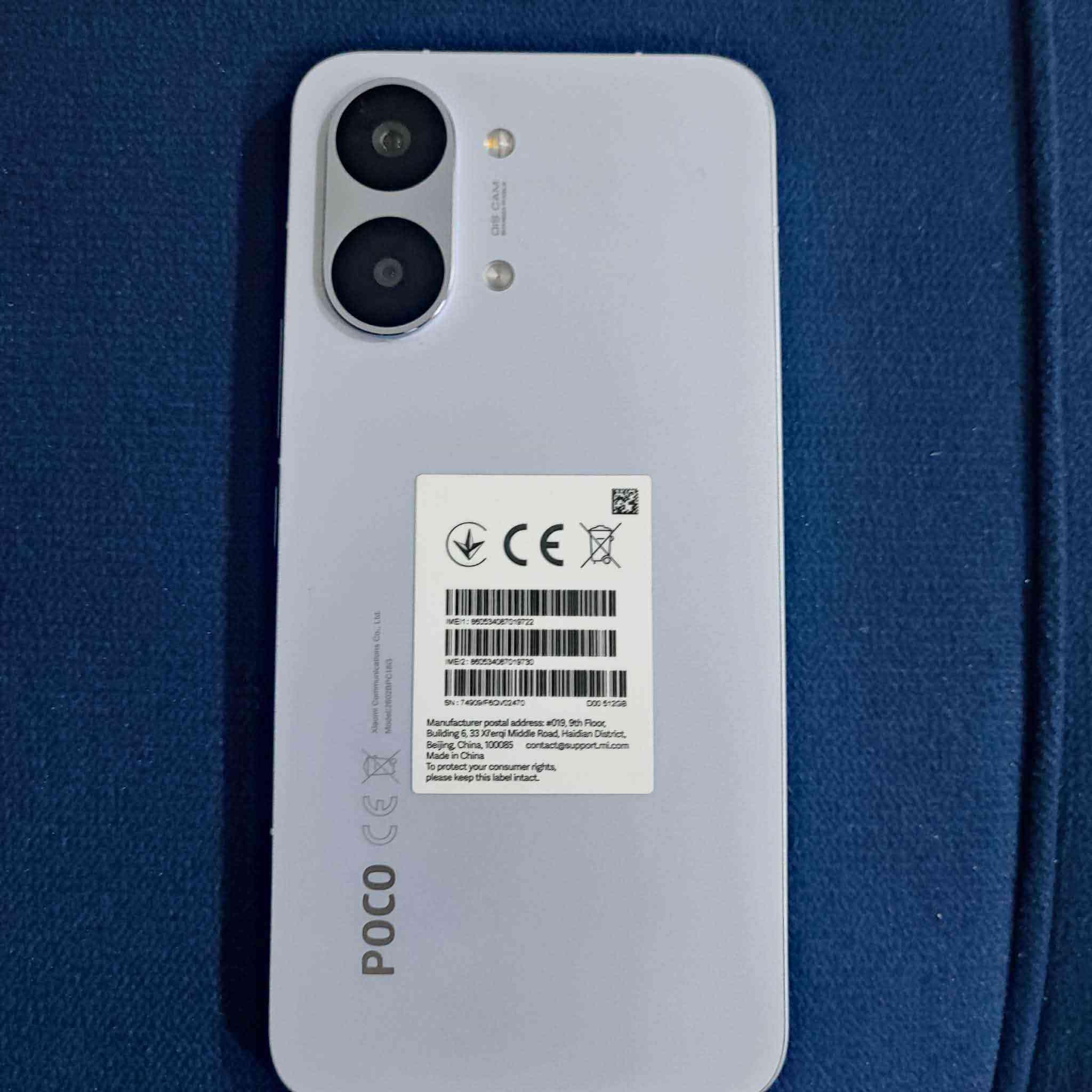 Poco x8 pro max 512 
للبيع مستعمل 3 أيام سعر 680 الف قفل فقط بيع عنوان كركوك ماعدي توصيل كركوك, العراق


**إذا كنت صاحب هذا الإعلان وتريد حذفه لأي سبب، رجاءا أرسل رسالة إلى الدعم الفني**