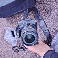 نيكون 90D • عدسة 18-55 • خلل بالعدسة