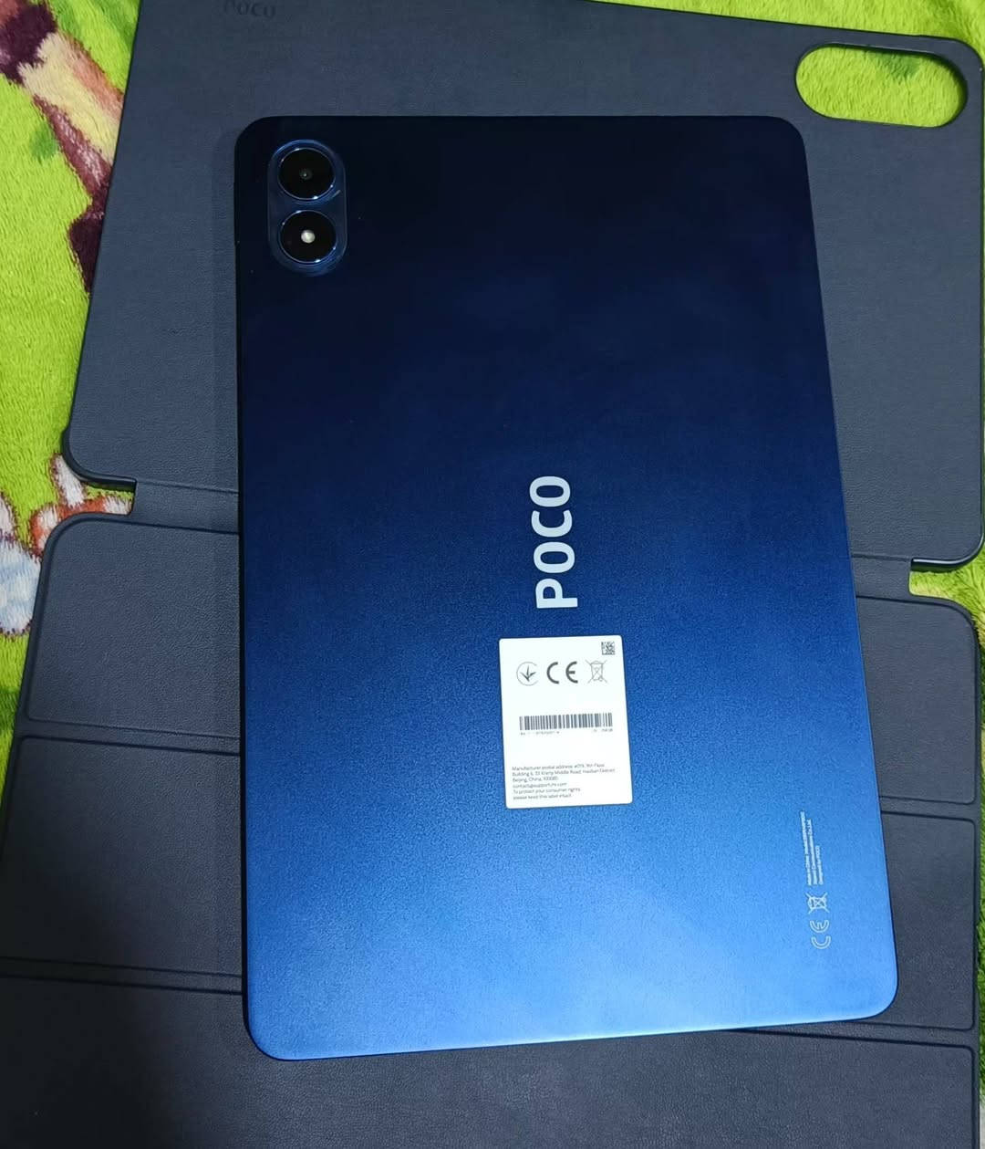 ايباد POCO Pad M1  للبيع 
الجهاز مكفول 
ذاكرته 256
كامل ملحقات ويا 
السعر 350 وبي مجال بسيط
عنواني بصره تنومه 
تواصل واتساب فقط 
***********
