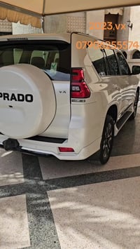 برادو 2023،vx ,ضمان شركة ساز ماشية ٤٤ الف كيلو حقيقي، مكفولة من الصبغ ...