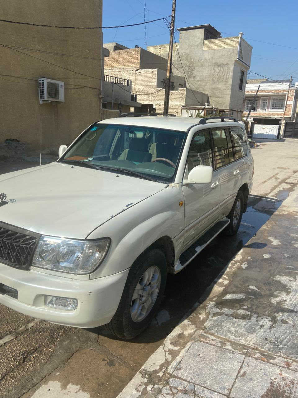 السلام عليكم
لاندكروزر ٢٠٠٧ اصل VXR كير ومحرك بلادي رقم إنكليزي بسمي تحويل ثاني يوم  السياره صبغ عام وتبريد ميشتغل   مكاني بغداد ما متواجد على الفيس للاتصال ***********
