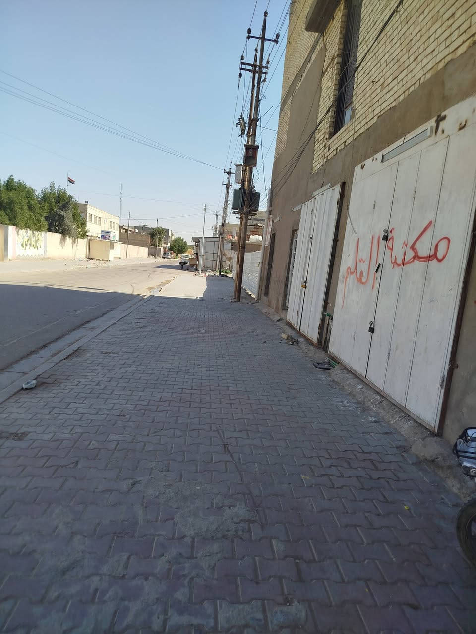 السلام عليكم توجد محلات للايجار في جسر ديالى منطقة حي الحكيم نهاية شارع 60 أو 70 مقابيل مدرسة موسى الكاظم ترهم مطعم فلافل لين ماكو فلافل في المنطقة أو ترهم صيدلية اي واحد يحب يستفسر أكثر يراسلني خاص


**إذا كنت صاحب هذا الإعلان وتريد حذفه لأي سبب، رجاءا أرسل رسالة إلى الدعم الفني**