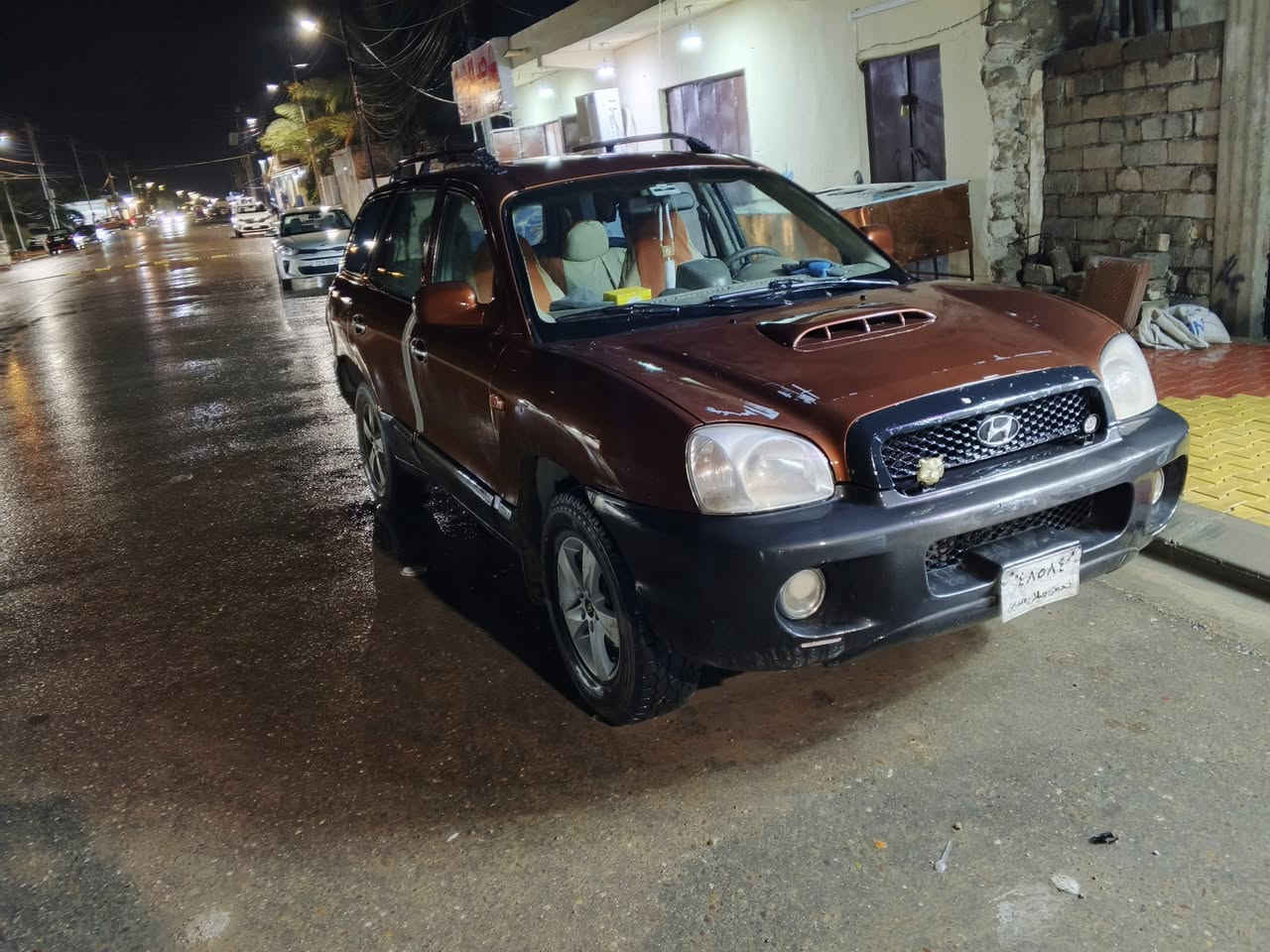 سنتافي 2001
سياره. بدون ضربه وبدون معجون 
معاملة رقم. كامله. مخصص رقم ومدفوع كمرك

سبعه راكب
كير محرك ياباني 4 2000
عوزها ترتيب. قليل 
مكانه صلاح الدين قضاء الدور 
السعر45
***********
