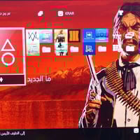 بلي 4 نضام 11.00 نضافه 97%  ذاكره 500G +هارد 500G  بي 34 لعبه 🎮 يده زا...