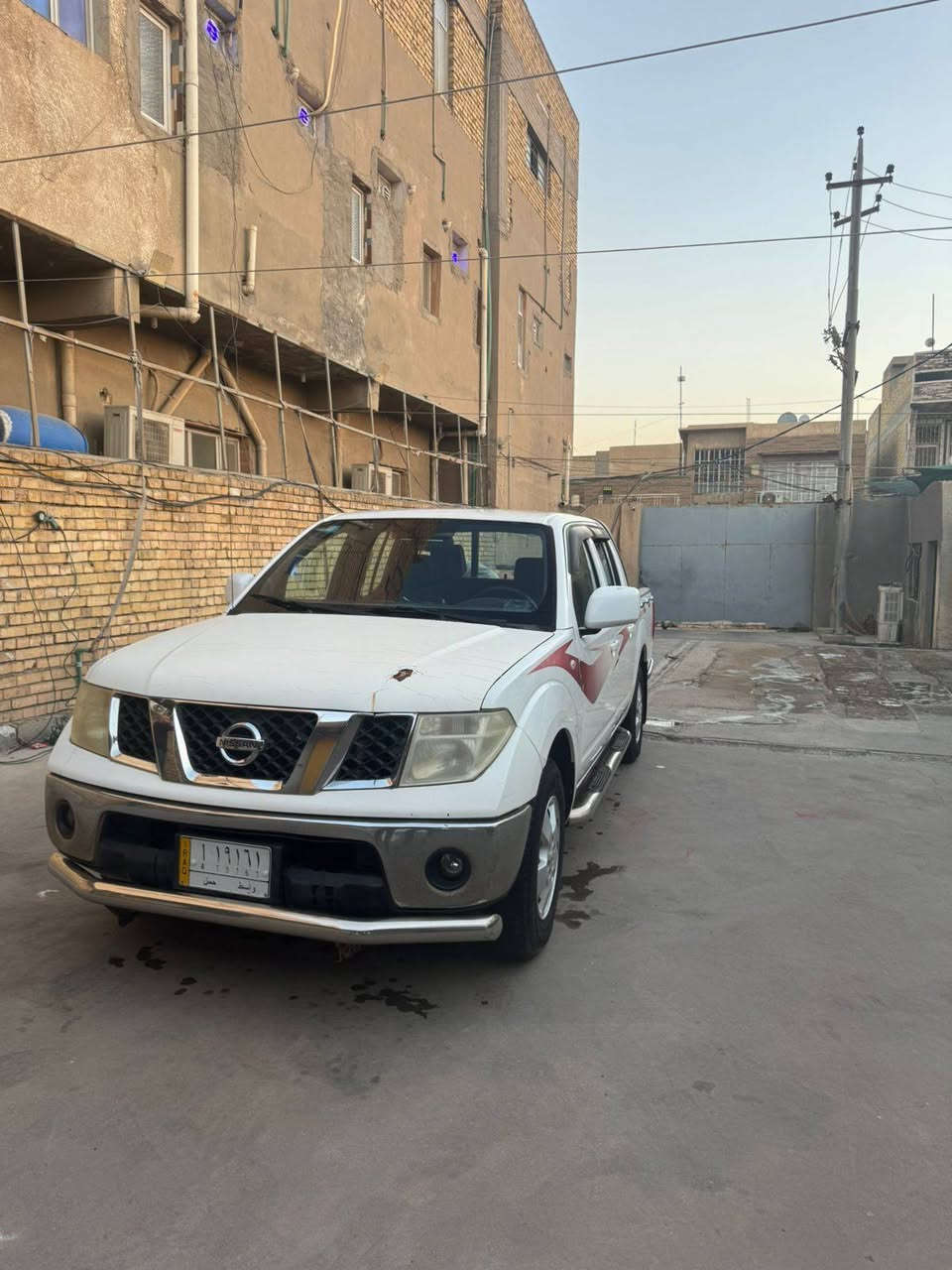للبيع نيسان نافارا موديل 2013، گير أوتوماتيك، السيارة باسمي مباشرة.
محرك بحالة ممتازة

گير بحالة ممتازة

السيارة بيها قطعتين صبغ فقط كما موضح بالصور

السيارة جاهزة للاستخدام ولا تحتاج أي مصروف

موقع السيارة: الكوت

السعر المطلوب: 90 ورقة 

للاستفسار:
📞 ***********
متواجد على الواتس آب
