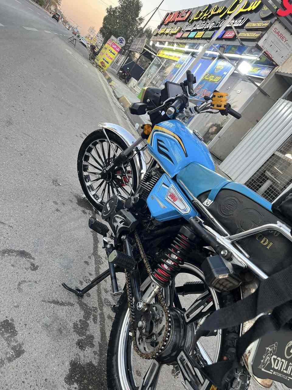 سلام عليكم دراجه ايراني خمسه كير مديل 2025الدراجه خير من الله مابيهه نقص السعر 750 بيهه مجال ***********
