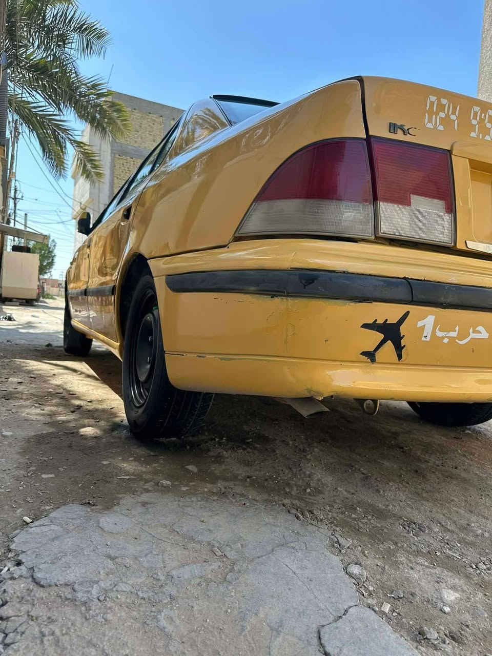 السلام عليكم ورحمة الله وبركاته سمند موديل 11 سياره جاهزه تخم تاير حداديه لا ضربه ولا صبغ ولا تعمير سياره وضع البلاد تبريد نقص غاز حماوه ربع لا خياس بل مكينه ولا شواصي سياره بلاديه مكاني بابل الحله ***********

