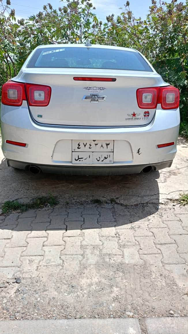 ماليبو مقدس 2016 امريكي 
محرك 2400  
كير ومحرك بالشرط 
بجم كبس موصفات ltz 
كشنات كهرباء 
شاشه لمس 
شاشه قاصه 
 كشنات جلد
تدفئه مقاعد
 كروز سرعه
 وباقي الموصفات
 عليها اكزوزات غضب 
السياره نشطه وما تصرف عليها برغي
 بيها طخه بالجاملغ الخلفي وره السايق شبر وبيها رشات 
سعرها 110 تحويل ثاني يوم عنواني كركوك 
***********
