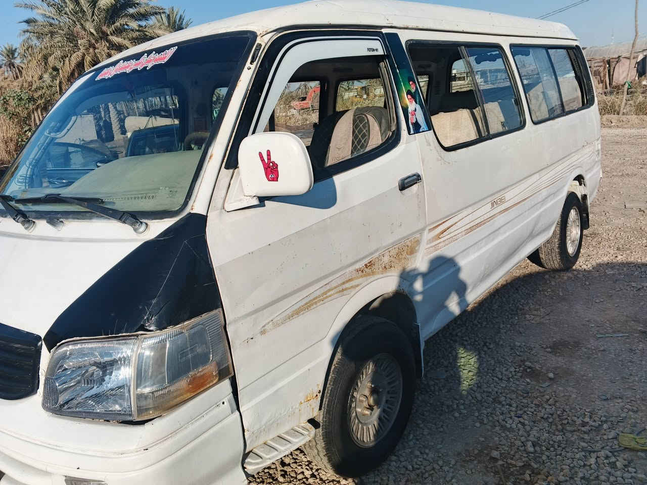 السلام عليكم سياره فاتون للبيع موديل 2009السياره حر تخم تاير جديد كير جديد كهرباءيات جاهزه حداديه جديده ملاحظه فقط المحرك بيه خيط بخار السعر 16ورقه المكان بابل الحمزة الغربي اكفله من السرقه والعشائر لتصال ***********
