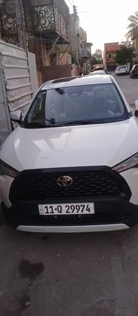 كورلا كروس مديل 2024 فتحه داخل جلد احمر سياره جاهزه مال بيت مكفوله من ...