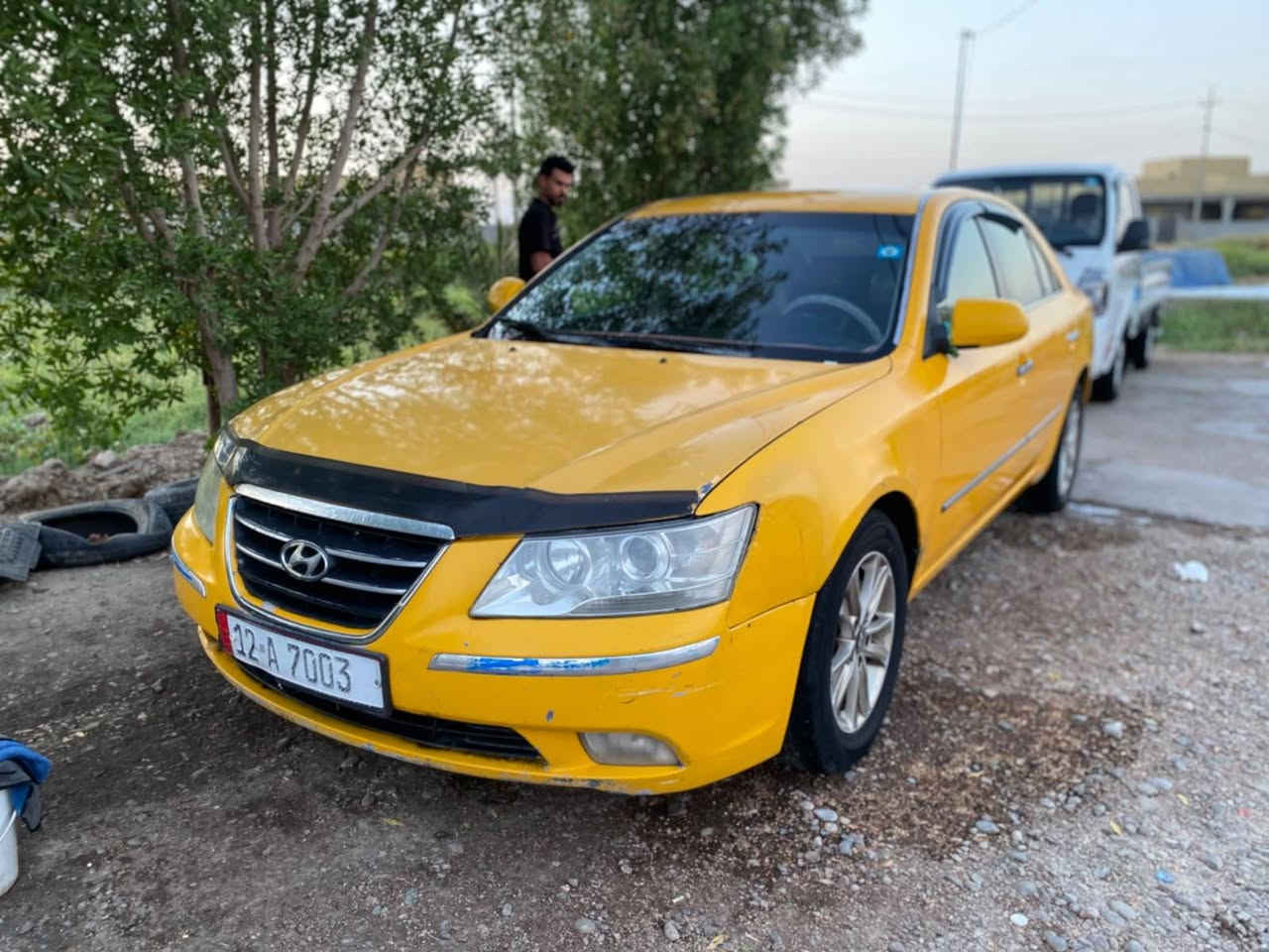 سلام عليكم سوناتا موديل 9 امريكي مكينه بيه ضعف شويه كير حداديه مكفولات كشرته تعبانه يرادله صبغه ضرره جاملغ خلفي السعر 78 وبيه مجال مصفره هيئه وغرامات تحويل ثاني يوم بسمنه السياره مكان الشطره خاص ماجاوب هذا رقمي  ***********
