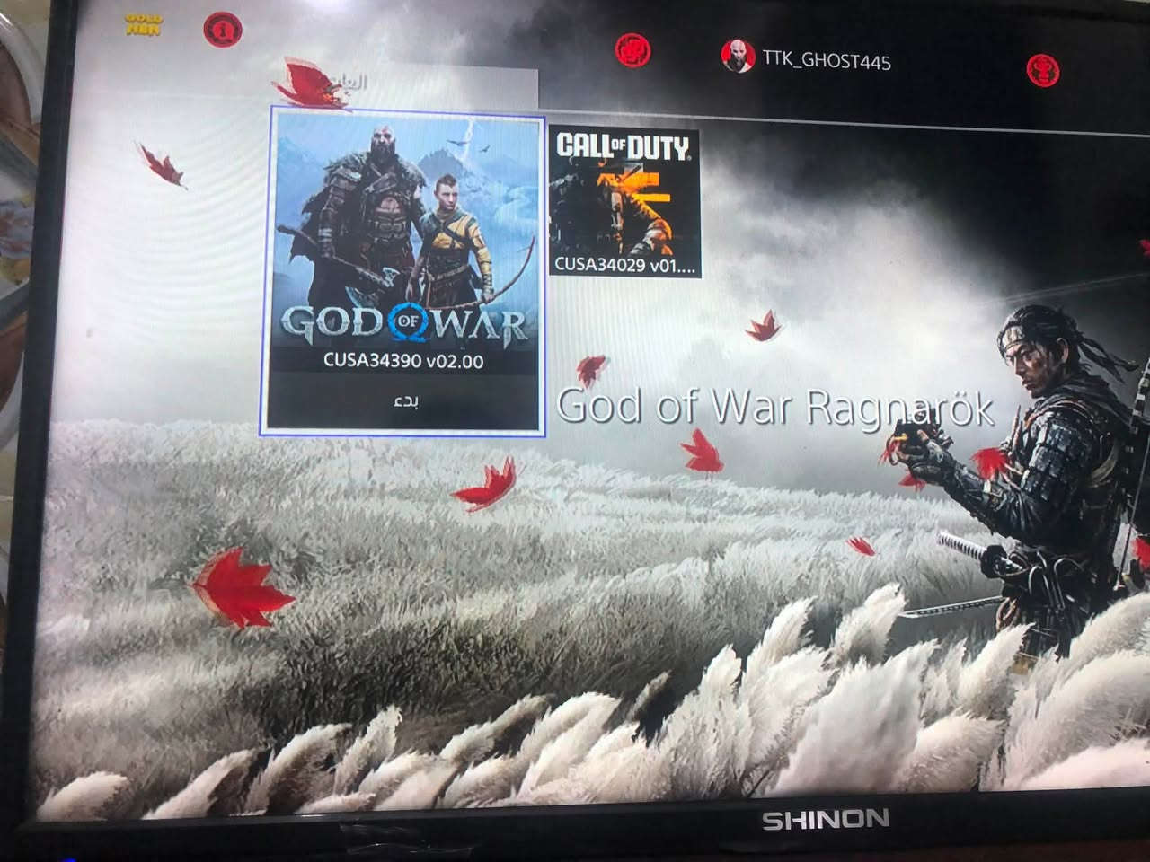 جهاز ps4 سليم مهكر نضام 9.00 لوك ستيكر اخو الجديد مع كامل الملحقات مع يده وحده اصليه و العاب قويه ومكتبه العاب انته تنزل على راحتك السعر ب 400 وبي مجال للطيبين مع ضمان 7ايام من الوكاله مو من عندي والضمان موجود


**إذا كنت صاحب هذا الإعلان وتريد حذفه لأي سبب، رجاءا أرسل رسالة إلى الدعم الفني**