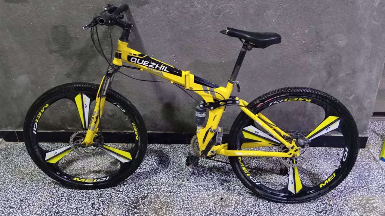 🚲 للبيع: دراجة جبلية رياضية (قابلة للطي) 🚲
​المواصفات:
​الموديل / الماركة: QUEZHIL Fashion
​التصميم: هيكل سبورت رياضي متميز، قابل للطي (طيار) لسهولة النقل والتخزين بالسيارة.
​الرنغات: رنغات نجمة رياضية ألمنيوم (MEIQI) لون أسود وأصفر مميز وجذاب.
​المساعدات: دبل أونصة أمامي + دبل أونصة وسطي لامتصاص الصدمات وراحة أكثر بالمشي.
​المكابح: نظام ديسكات (Disc Brakes) أمامي وخلفي لقوة توقف عالية.
​اللون: أصفر وأسود ملكي.
​⚠️ ملاحظة للمشتري (للأمانة):
البايسكل جاهز للركوب ومكفول من أي كسر أو عوج بالفريم، فقط ماكينة / يدة تبديل السرعات (الجير) عطلانة وتحتاج تبديل أو تصليح بسيط.
​السعر: 120 ألف دينار
​المكان: بابل / الإسكندرية
​للتواصل: عبر الخاص أو الاتصال على الرقم: ***********
