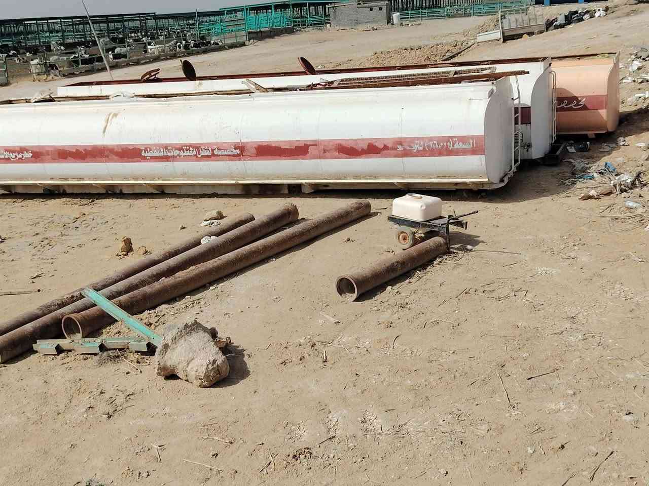 السلام عليكم صهاريج للبيع العدد اربعه  العنوان النجف الاشرف للتواصل ***********
