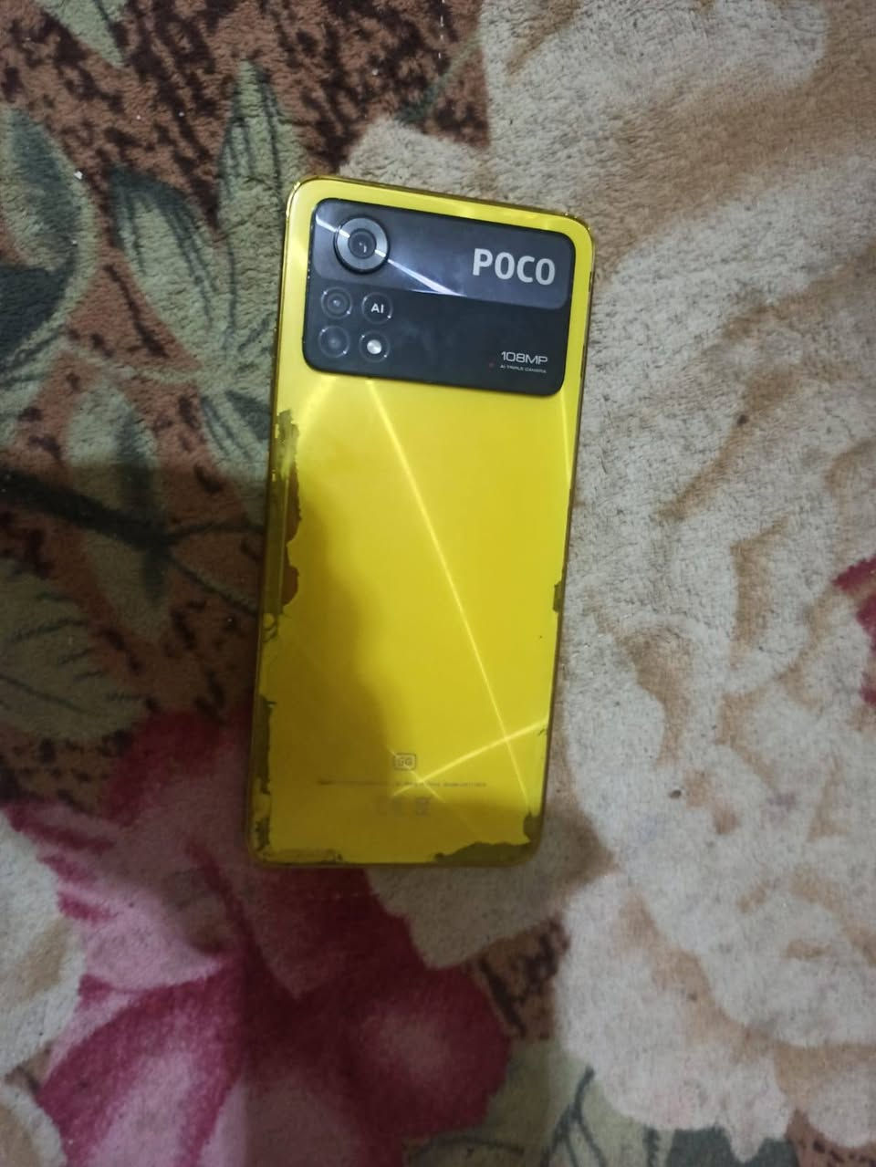 هذا بوكو POCO X4 Pro 5G ضهر لون واكع فقط وبي هاي الكسره قليله فوك الذاكره 256 بطاريه 6000 يشغل 60 فريم بوبجي جهاز خير من الله اذا اكو مراوس أو بيع 100 بي بحال بصيط


**إذا كنت صاحب هذا الإعلان وتريد حذفه لأي سبب، رجاءا أرسل رسالة إلى الدعم الفني**