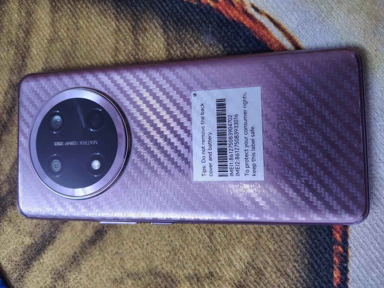 سلام عليكم هونر اكس 9 سي 5جي  256 رام 12+12
نضافة 100/100 ملحقات گاملة كامرة 180

بطارية 6600 شاشه 120

الجهاز وكالة صالة 17 يوم عندي 

سعره 300 مكان ( نجف)


**إذا كنت صاحب هذا الإعلان وتريد حذفه لأي سبب، رجاءا أرسل رسالة إلى الدعم الفني**