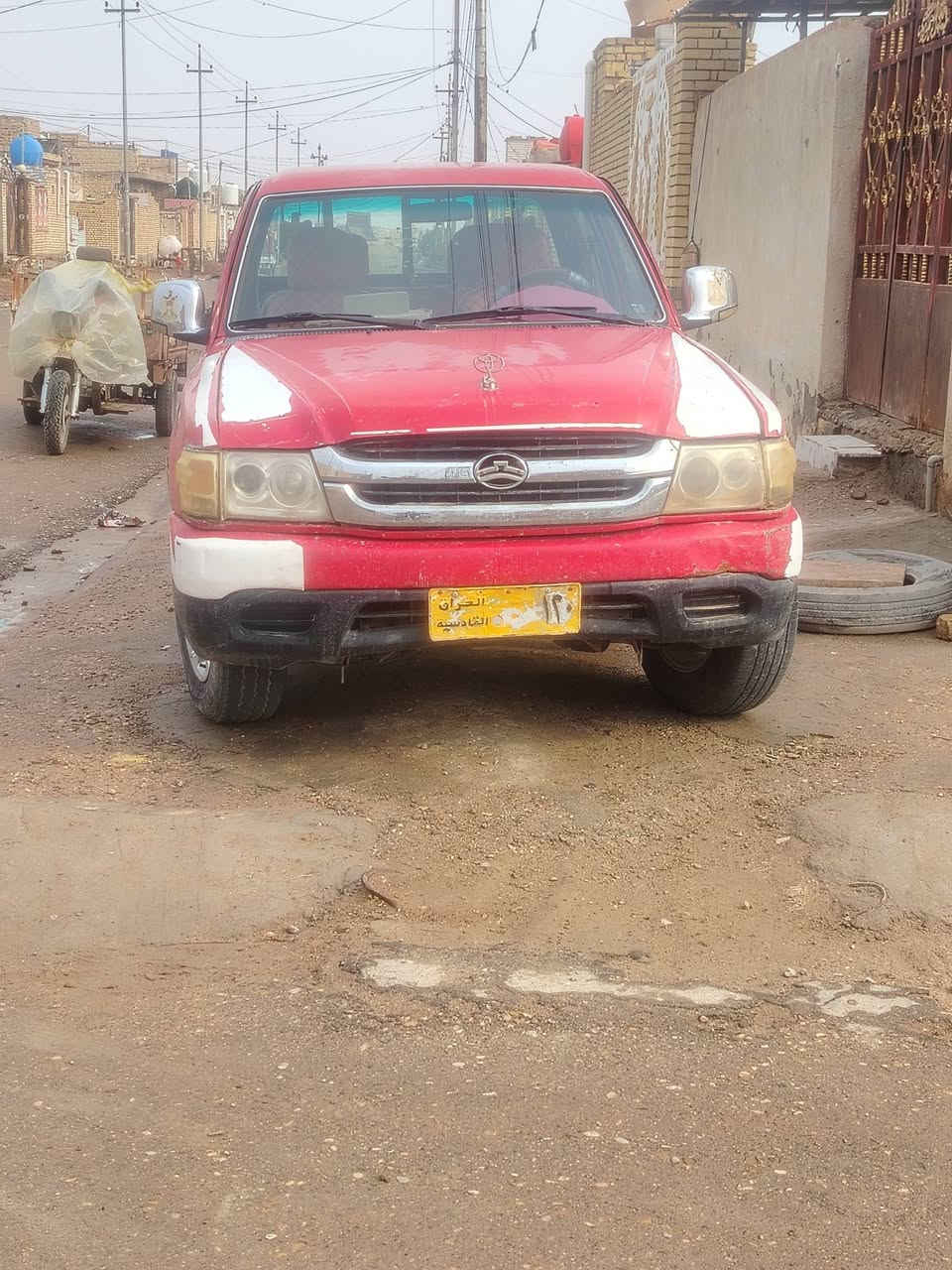 سلام عليكم بيكم 2009 صيني دير رقم قادسيه صدامي مداوره يوم ثاني مكاني العماره كير مكينه كفاله تختم تاير حداديه عامه. سعر 37وبيها مجال *********** اتصال ع هذا رقم مكلف بنشر
