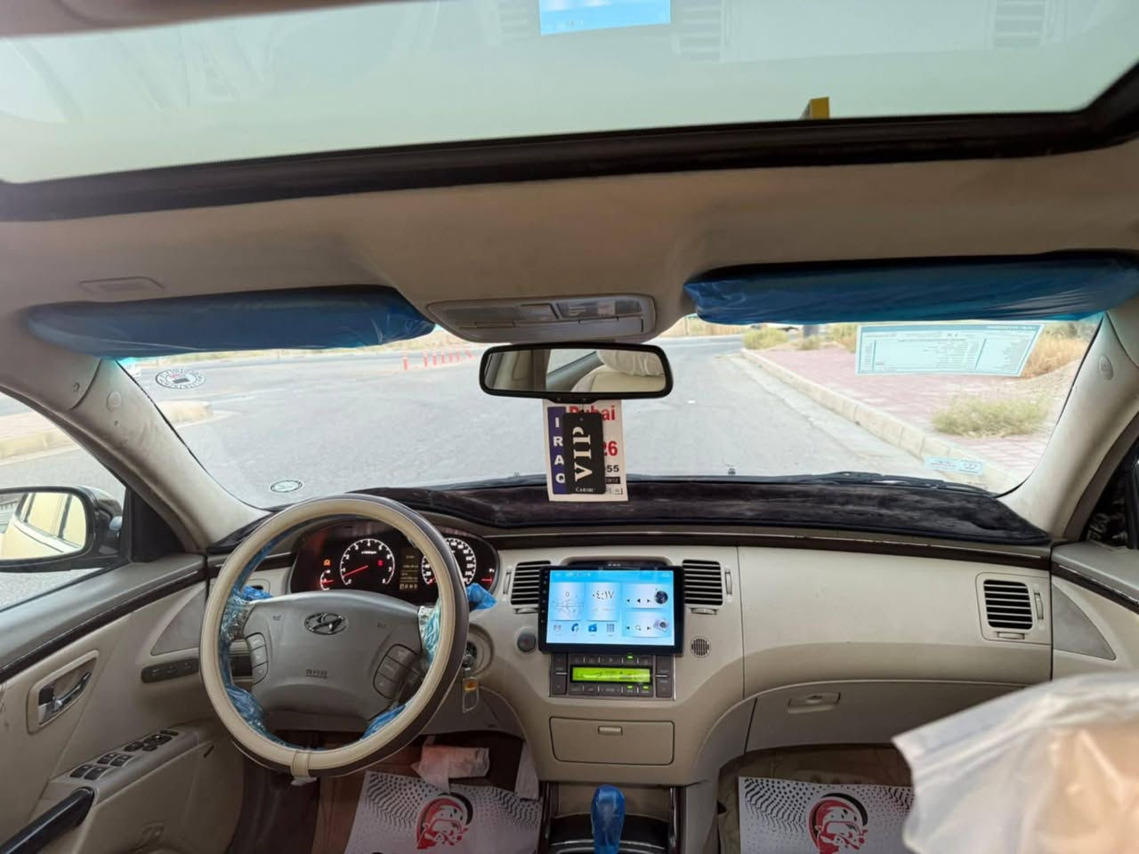 السلام عليكم هونداي ازيرا 2009 خليجي فول مواصفات v6 3300 كشنات جلد كهرباء برده خلفيه سياره فول للخير مكفوله كير مكينه حداديه صبغ جاملغ امامي بدون ضربه  سياره جاهزه وجديده السعر 100 او بيه مجال 
*********** واتساب 
المكان الانبار الحبانيه
