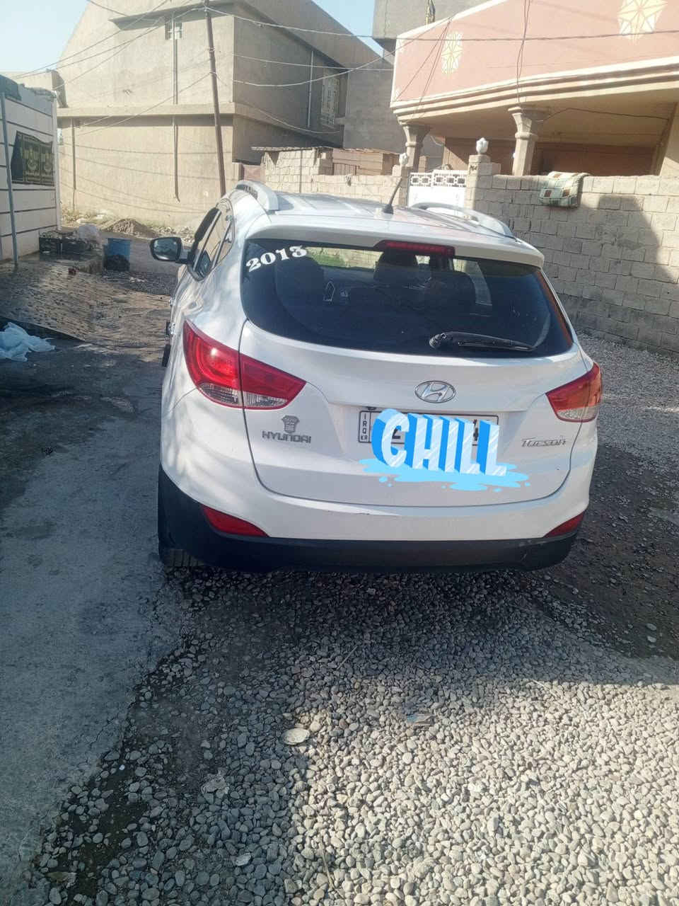 سلام عليكم سيارة 🚗توسان للبيع موديل 2013  رقم اربيل سياره خير من الله مواصفات تبريد خير من الله شاشه سياره اي نقص ما بيه سياره نضيفه تخم تاير مكان السياره ديالى  السعر 130 وبيه مجاللل الاستفسار الانتصال على الرقم *********** ملاحضه بيع مستعجل
