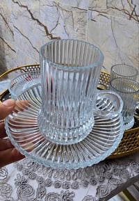 طقم ستكان • زجاج • توصيل