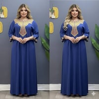 كشمير • تطريز ستراس • 2XL-5XL