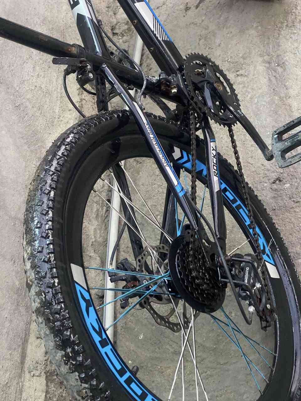 بيسكل للبيع كيمو نضيف لوك بريكات كله شغلات 
كير وره وكدام كله شغلات نضيف حيل السعر ٥٠ بي مجال 
هذه رقمي ***********
