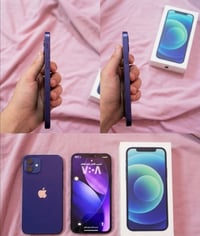 للبيع ايفون12عادي_128GB الجهاز نضيف والاستعمال مرتب مامبدل شاشه ولابطا...