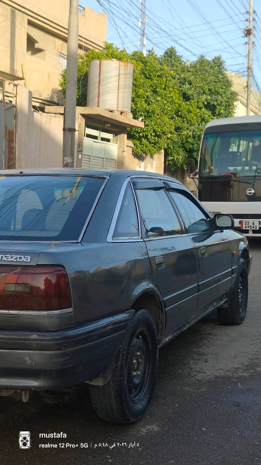 مازدا 626 موديل 89 محرك 8 بخ كير عادي شرط الكير والمحرك  رقمها نينوى الماني سنوية عظم لغاية 28 كوبون بانزين بيها بس متوقف صارله شهر
السيارة مصبوغة حزام وشرط التحويل  فقط بدون وكالة وسعرها 28 مكانها موصل الايسر
للاتصال
***********
***********