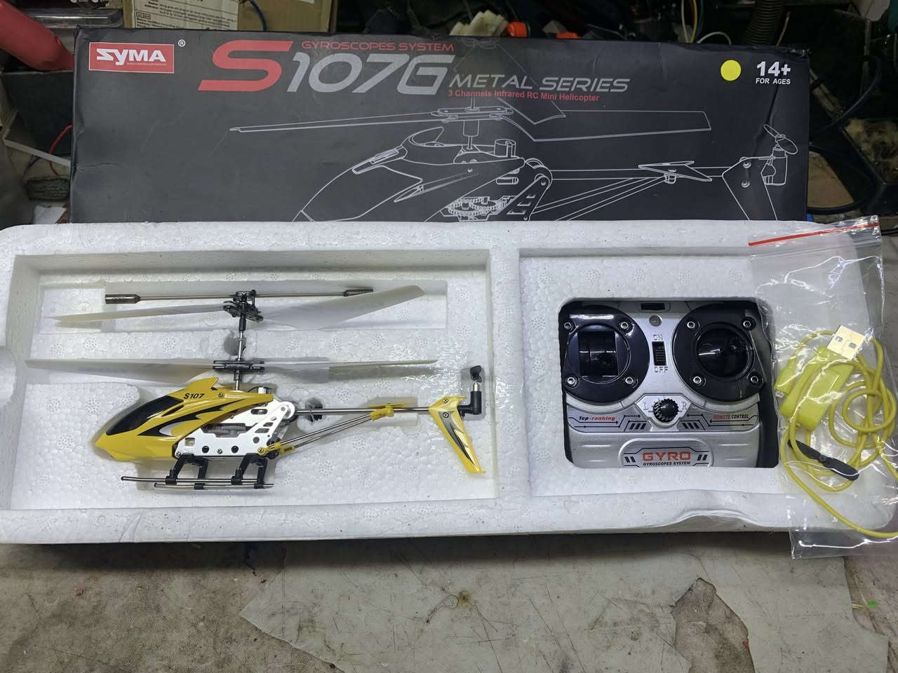 S107 G
من شركة Syma
14+
جديرة ثلاثة چنل 
ملحقات كاملة
شاحنة اصلية
بروب خلفي احتياط 
درنفيس 
السعر خاص


**إذا كنت صاحب هذا الإعلان وتريد حذفه لأي سبب، رجاءا أرسل رسالة إلى الدعم الفني**