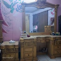 غرفه مصريه مستعمله غرفه كاملهمن كل النواحي بالاضافه الى دوشك تركي جديد...