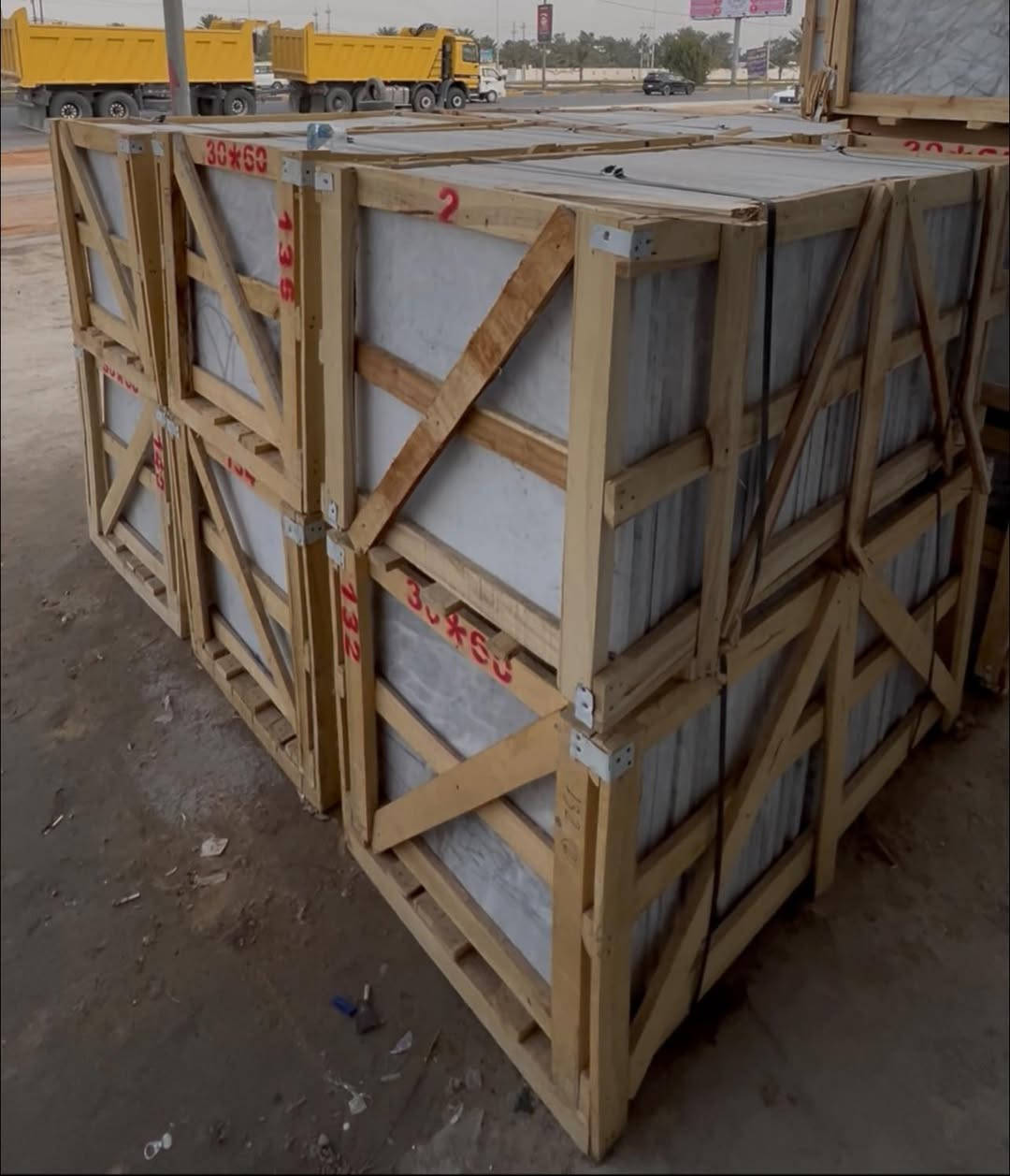 #_تحيه_طيبه_زبائننا_الكرام
⚫  يعلن علي اسعد للمرمر عن تجهيز #_المرمر الايراني ذو مواصفات عالية
⬅️  النوع مرمر ايراني  نيريز ابيض دمار رصاصي 
⚫  القياس 30×60

⚫  مستعدون لتجهيز المشاريع الحكومية والأهلية والمكاتب في جميع المحافظات وبأسعار الجمله مناسبة جدا 
 السعر, 13 الف 

👈  ملاحظة يوجد خدمة توصيل لكل المحافظات وبأسعار حسب الكميه
 
العنوان كربلاء المقدسة 
للحجز والاستفسار مراسلة الصفحة أو الاتصال على الارقام
***********    
بأدارة -علي اسعد للمرمر 
يوجد لدينا بايات نيريز و الواح نيريز.
