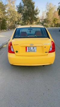 اكسنت 2009 وارد امريكي حادثه طخه بجاملغ الخلفي  كير مكينه خير من الله ...