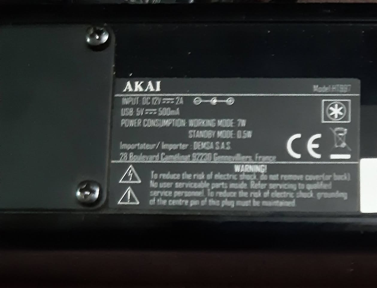 ساندبار اكاي AKAI الغني عن التعريف بسعر 35 الف بدون ريمونت صوت خرافي لا توجد خدمة توصيل مكاني بغداد الشعلة


**إذا كنت صاحب هذا الإعلان وتريد حذفه لأي سبب، رجاءا أرسل رسالة إلى الدعم الفني**