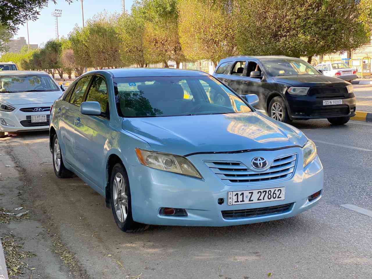 تويوتا كامري وارد امريكي جاملغ فقط موديل 2009 مكفولة من ضربه به رشات صبغ  اثر جراد  فول مواصفات واحد عله واحد تحكم استيرن مري شفط كشنات كهربائية شاشا كبيره كامره حساسات تبريد تدفها شغال داخل بيجي مكينة وكير مكفولات لا تبخير ولا تنقيص رقم بغداد انكليزي سنويا الى 30 تحويل ثاني يوم سعر 78  مكان كربلاء   رقم الهاتف ***********
مكلف بنشر
