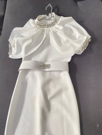 فستان عقد • مقاس٣٦-٤٠ • ملبوس ساعة