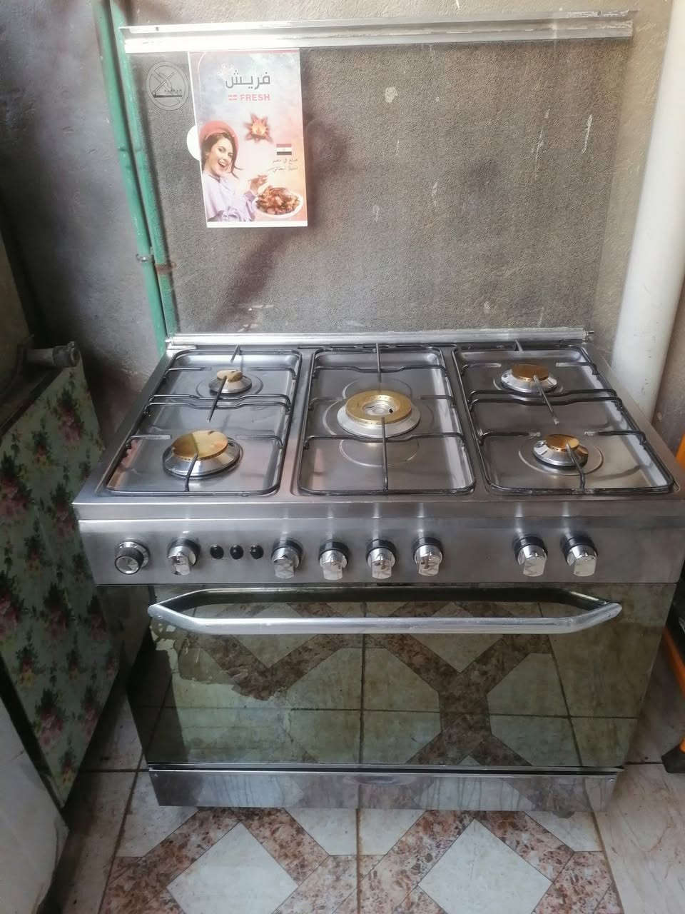 طباخ فريش مصري ٥ مشاعل فرن دكمتين باب اول استيل اصلي ثقيل نضيف كلش اوشغال على فحص للبيع سعر ١٥٠


**إذا كنت صاحب هذا الإعلان وتريد حذفه لأي سبب، رجاءا أرسل رسالة إلى الدعم الفني**
