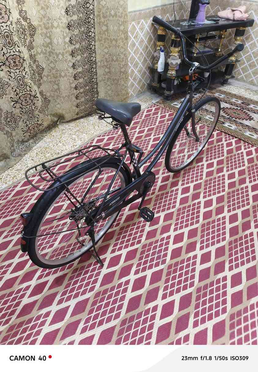 السلام عليكم بيسكل للبيع حجم 26 نضيف مديل 2019 حاويه نزلته السعر 120 وبي مجال قليل المكان الناصريه الإسكان الصناعي النزله الاوله للتواصل وآل الاستفسار عله هذا الرقم***********
