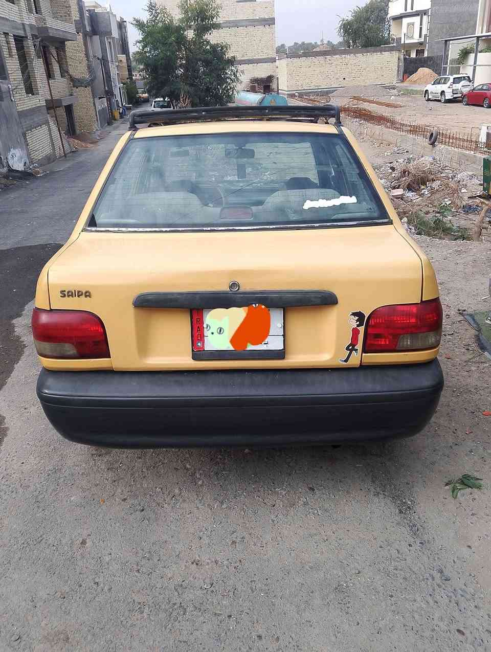 سلام عليكم سايبه للبيع راعيها ماندله سياره كشرها نضيف شغاله كلها كامله بس بيها مكينه ادخن كهربايات كلها شغاله رقم بغداد سنويه صاقطه سياره مديل 11 ابيع كوم حديد السعر مليون و تسعميه العنوان بغداد صدر القناه قرب مستشفى علاج الطبيعي *********** ملاحضه السياره مابيها اخياسات بس الهلال ومسويهن
