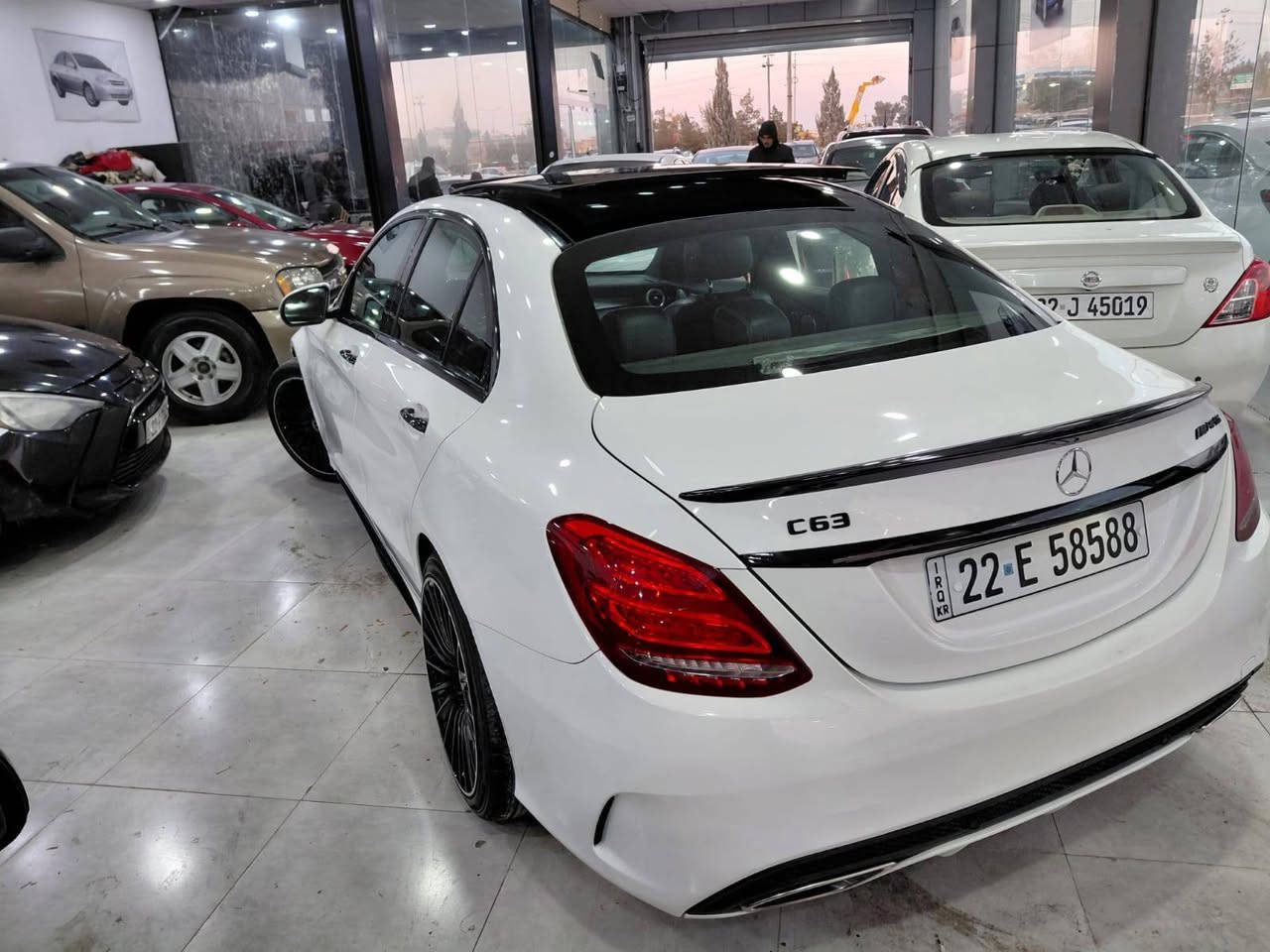 مارسدس بيلاد ئاي ئيم جي C300سيكلاس فول مواصفات بؤنيت جاملغ بؤياغ بي ناوكرتن بي ئارباك سوكان ئيستيراد مامل سيرفسي بؤكراوة مؤديل ٢٠١٧*********** أربيل, العراق
