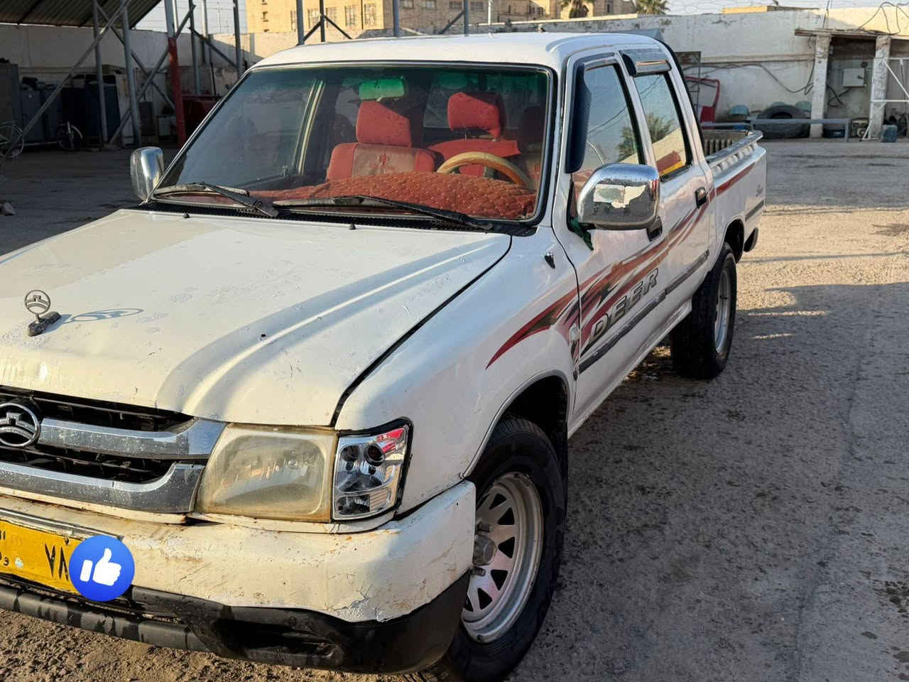 سلام عليكم للبيع بيكم دير 2007 بخاخ سياره كير ومكينه حاويه توني شادهن  شاصي اكسل كاردن  تخم تأير سياره بلاديه لاصبغ لا معجون لا ضربه  رقم واسط صدامي بسمي  باتري كهربائيات كله شغال مكاني واسط قضاء الحي ***********  السعر 30وبيهه. مجال
