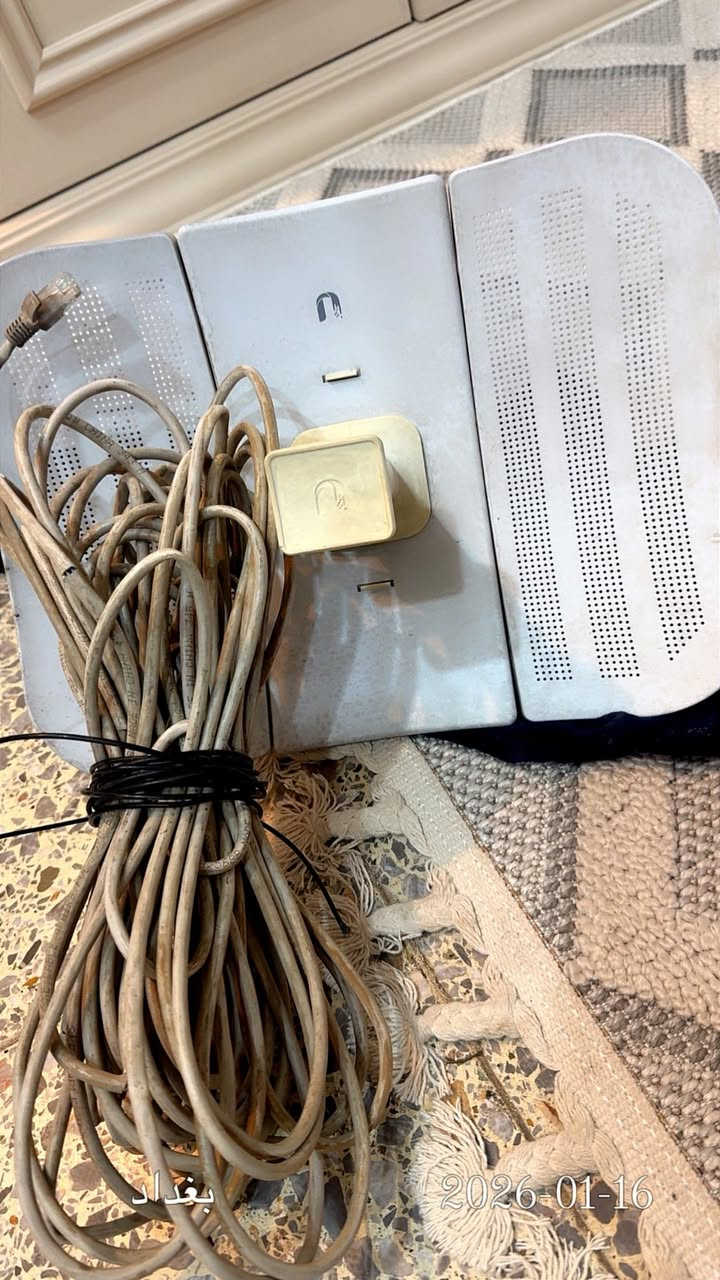 السلام عليكم
نانو لايت بيم M5 كيلو مترات بعيده ومسافات طويلة الغني عن التعريف يعمل بتردد 5G مقاوم للماء والحراره مع واير كامل بس شد مع ضمان الفحص 
رقمك وعنوانك وبالخدمة المكان بغداد ***********
