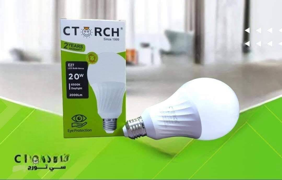✅ مصابيح شركة سي تورج الحديثة 
♻️ ضمان سنة استبدال سريع♻️ 
🔆 توفير طاقة اكبر وانارة اقوى 🔆

| 10W | 0 Lm | E27 |
| 15W | 0 Lm | E27 |
| 20W | 0 Lm | E27 |
| 24W | 0 Lm | E27 |
| 28W | 0 Lm | E27 
يوجد خدمه توصيل لكل العراق ٤ الف فقط💯

اقوى العروض وانسب الاسعار 😎
⬅️ مجمع السلطان التجاري🔌💡🛠️


**إذا كنت صاحب هذا الإعلان وتريد حذفه لأي سبب، رجاءا أرسل رسالة إلى الدعم الفني**