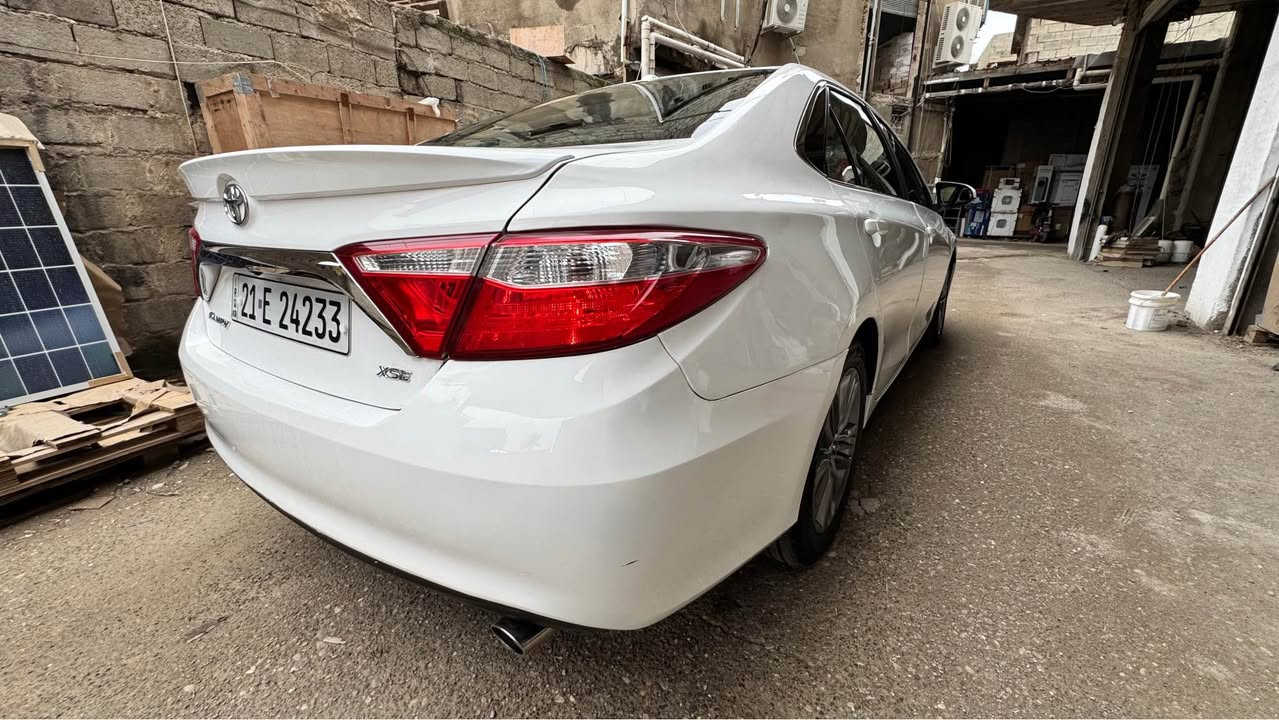 كاميرى موديل xse 2016
بجم كبس بدون ايرباك قطعتين صبغ باب سكن جاملغ خلفي +مكانين كارت 
مواصفات:سلايد  شاشة كبير كير شفت شحن وايرليس كشن تدفئة لون ثلجي تخم تايراتً جديد صدرً جديد
ماشة 170km سيارة جاهزة منً كل النواحي مال بيت سنوية جديد رقم جديد تريد وكالة تريد تحويل السيارة باسمنة  
سعر 169 او مجال 

***********‏ كركوك, العراق
