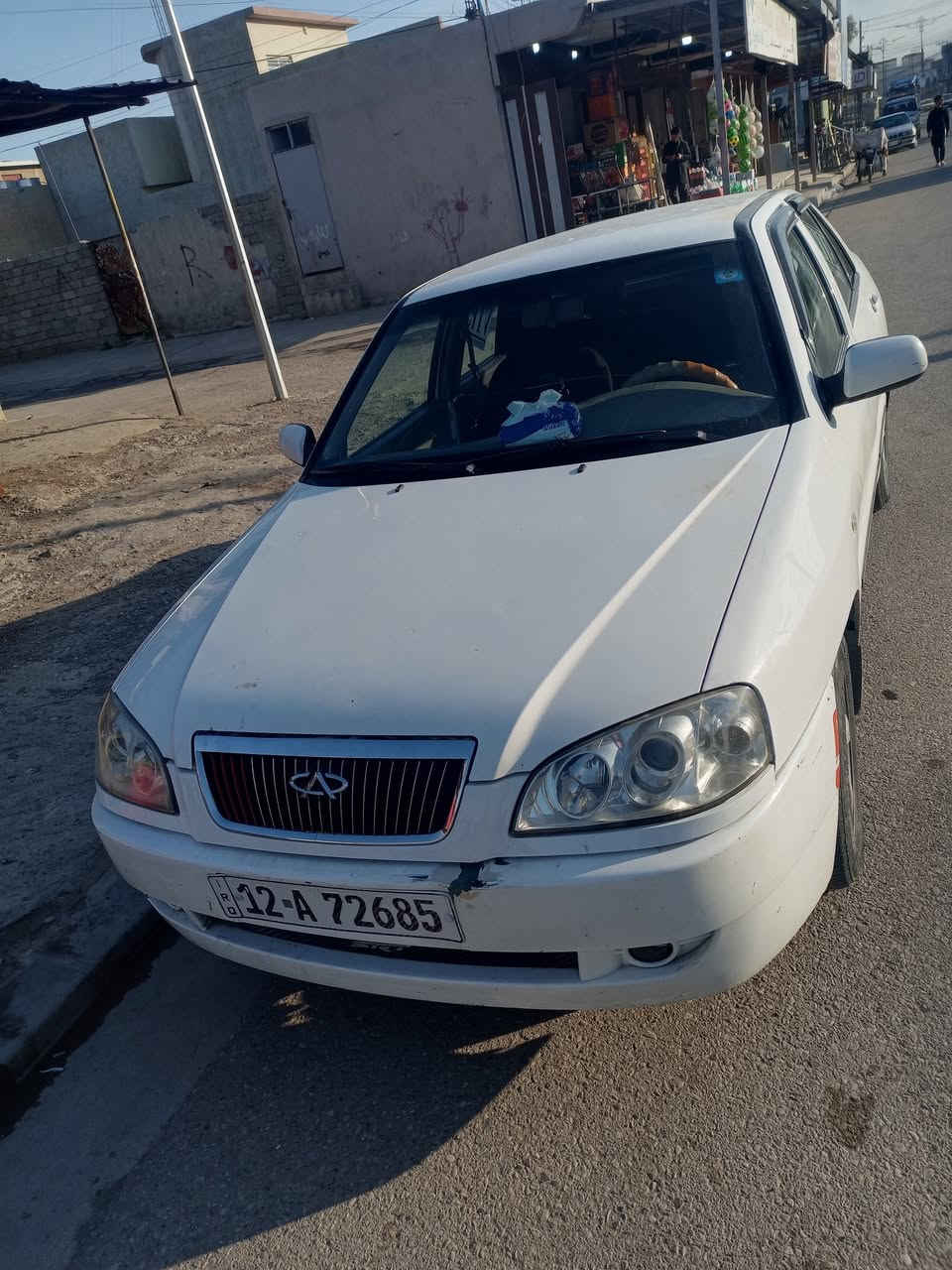 سياره شيري للبيع 2013 كربون بيها الورق الاصلي طقم تاير جديد باتري جديد سيستم سماعاتد لايت زنون تبريد تدفئه شرط السعر 45 وبيها مجال شيء بسيط ***********
