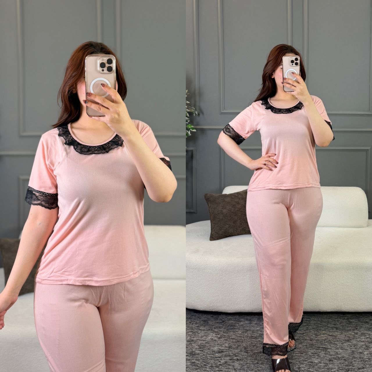 جمله فقط اقل طلبيه درزن 
جديد كشكول لموسم صيف 2026

تراك نسائي دانتيل    😍

الخامه فانيلا زبده الاصلي فول ليكرا 💯

القياسات فري سايز

 يلبس وزن من 50 الى 85 كيلو

سعر الدرزن57 الف 

الحجز مراسلة واتس اب***********

التليگرام  t.me/Queen_pants
