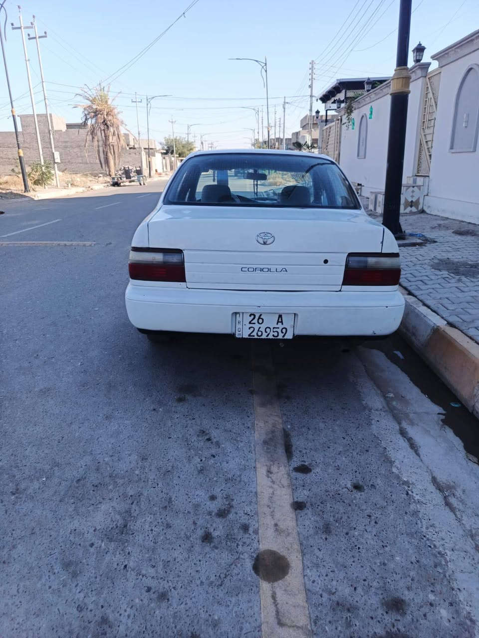 سياره للبيع كورلا موديل 95 مكينه جديده شادهه قبل اسبوع وگيرعادي صبغ حزام شرط باسمي صلاح الدين دولي  سنويه الئ  ٣١ سعره ٤٤
الاتصال***********
سياره للبيع كورلا موديل 95 مكينه جديده شادهه قبل اسبوع وگيرعادي صبغ حزام شرط باسمي صلاح الدين دولي  سنويه الئ  ٣١ سعره ٤٤
